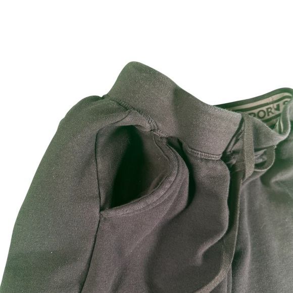 BSN Sports Womens Fleece Jogger Sweatpants XS Black Paw Print Logo Drawstring - Picture 5 of 11